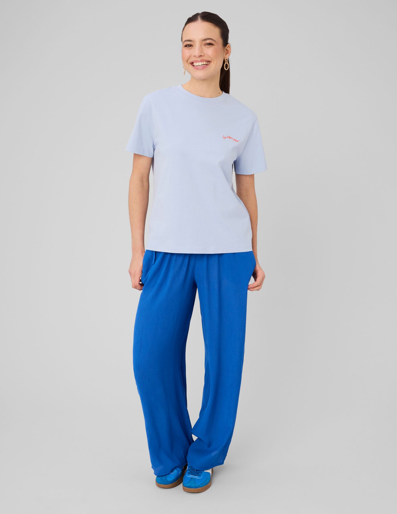 T-shirt imprim&eacute; devant/dos