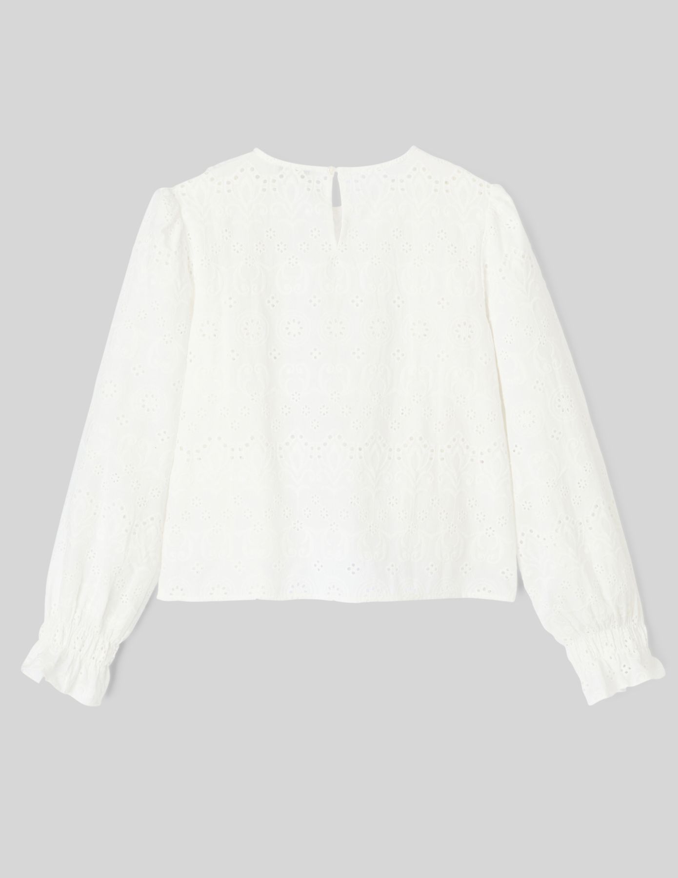 Blouse en broderie anglaise