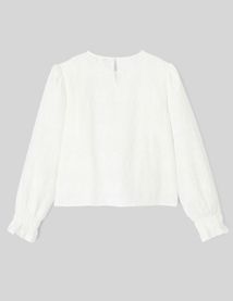 Blouse en broderie anglaise