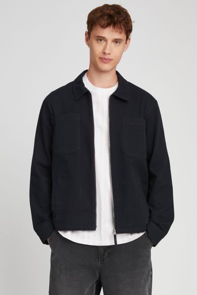 Veste zippée unie