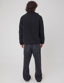Blouson zippé sherpa