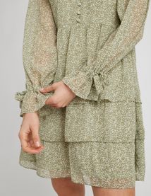 Robe courte imprimée
