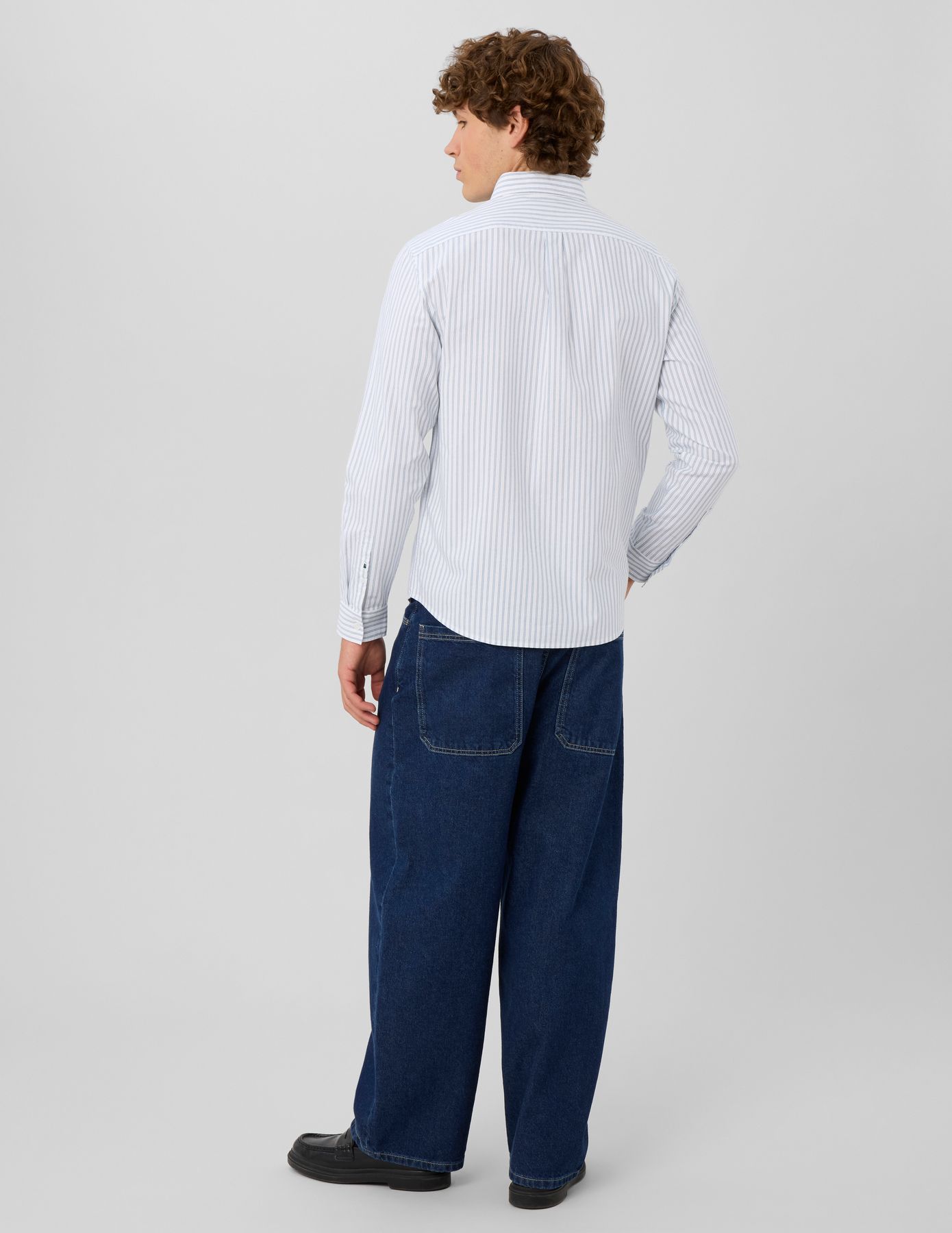 Chemise oxford ray&eacute;e