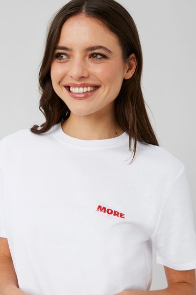 T-shirt imprimé devant/dos