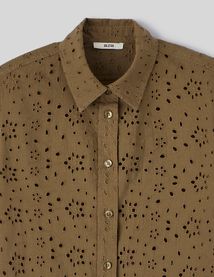 Chemisette broderie anglaise