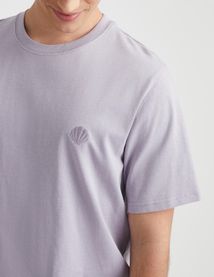 T-shirt broderie poitrine