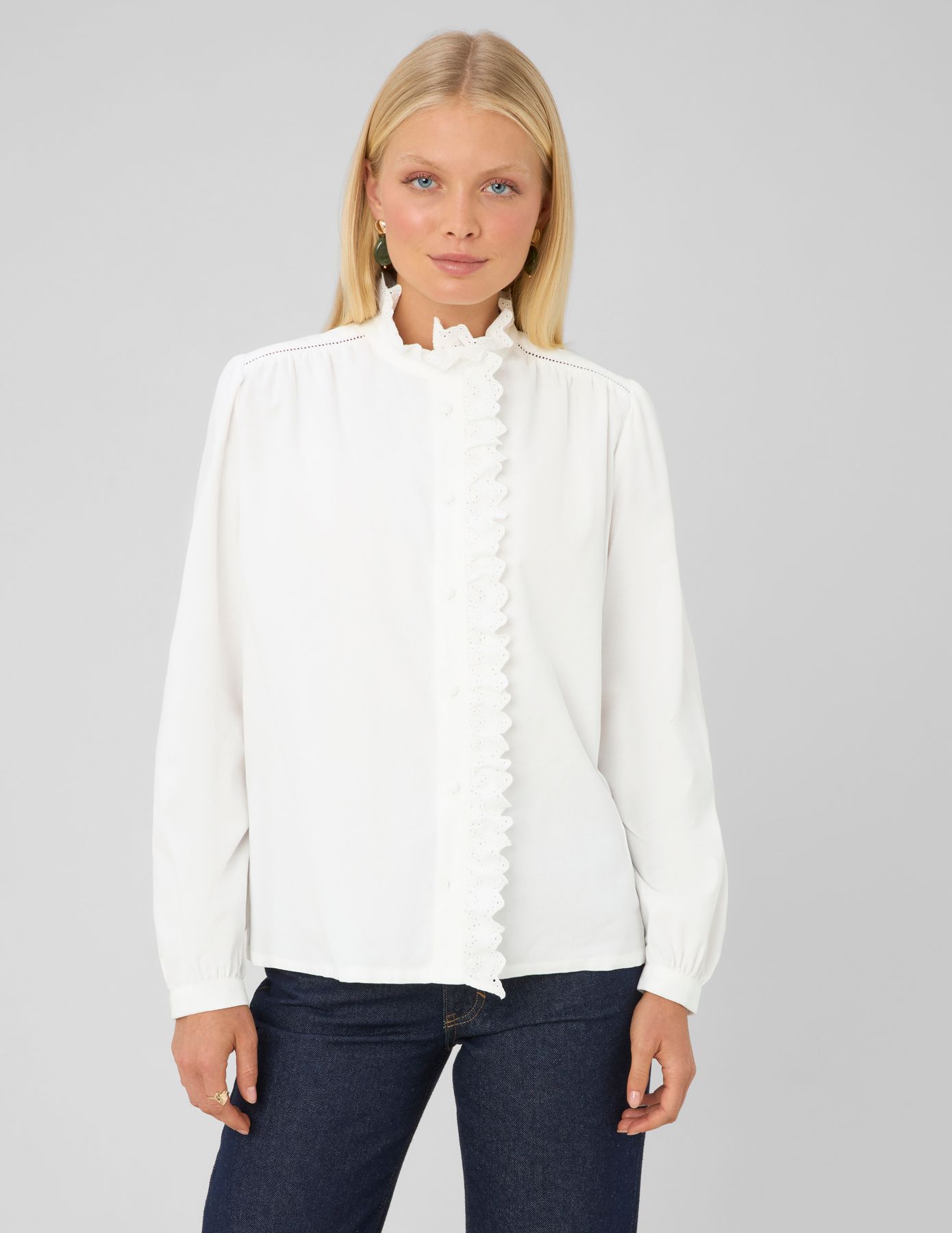 Blouse velours c&ocirc;tel&eacute;