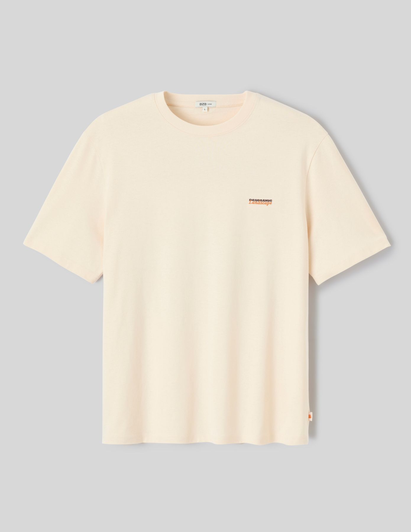 T-shirt imprim&eacute; et brod&eacute;