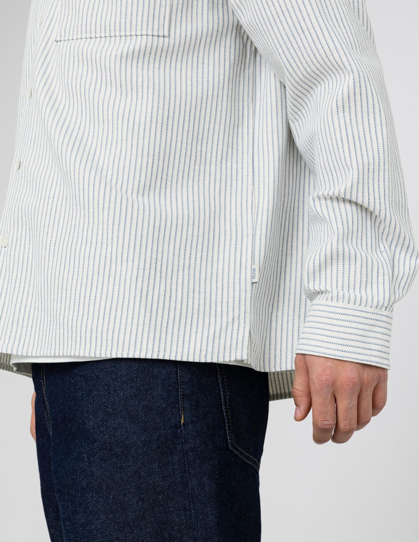 Chemise rayée flanelle