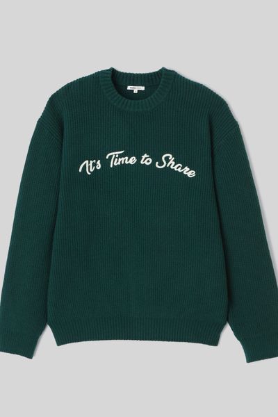 Pull broderie fantaisie