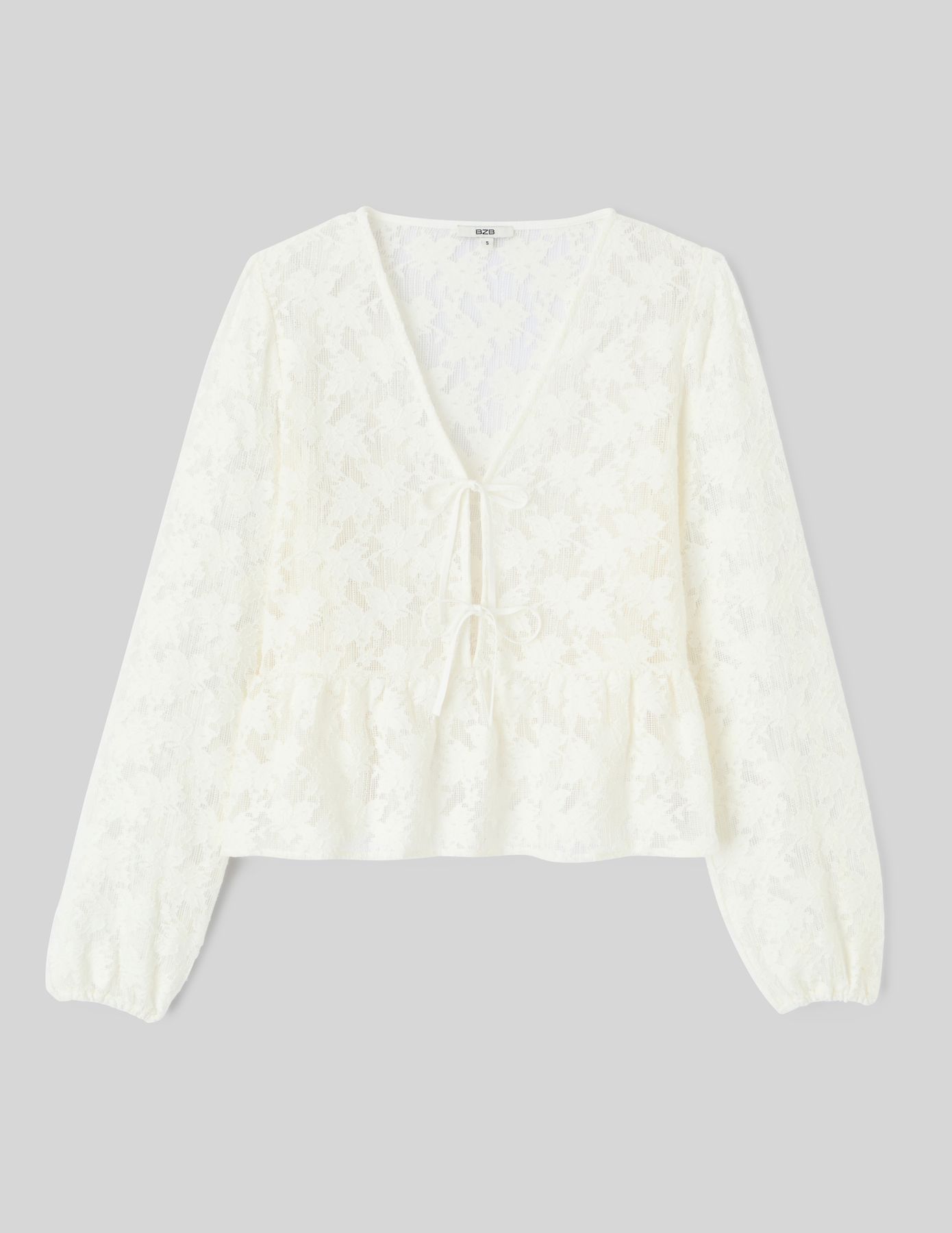 T-shirt en crochet &agrave; nouer