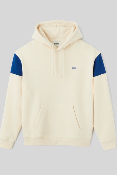 Sweat à capuche colorblock