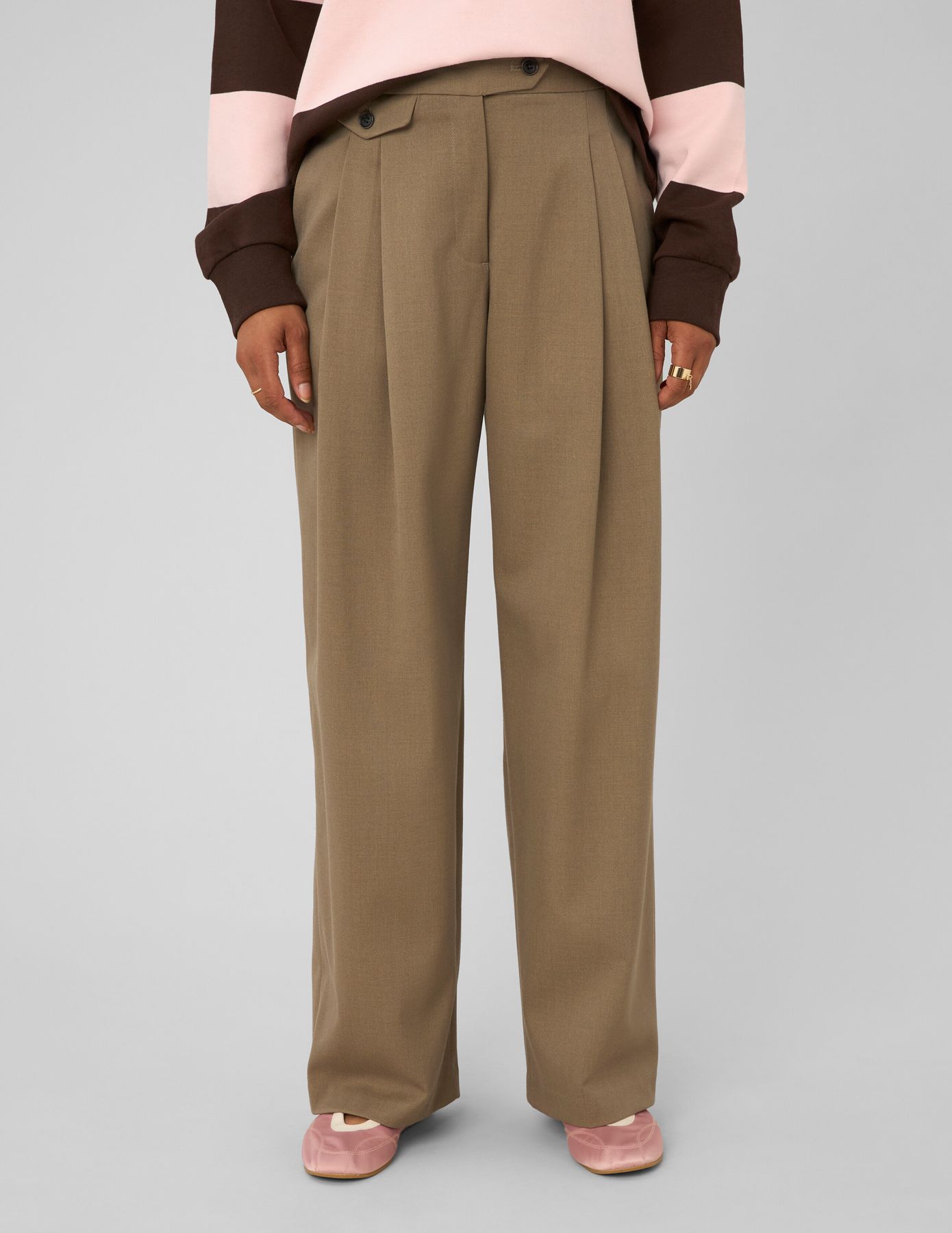 Pantalon &agrave; pinces