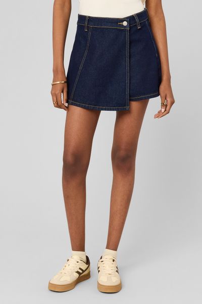 Jupe short en jean