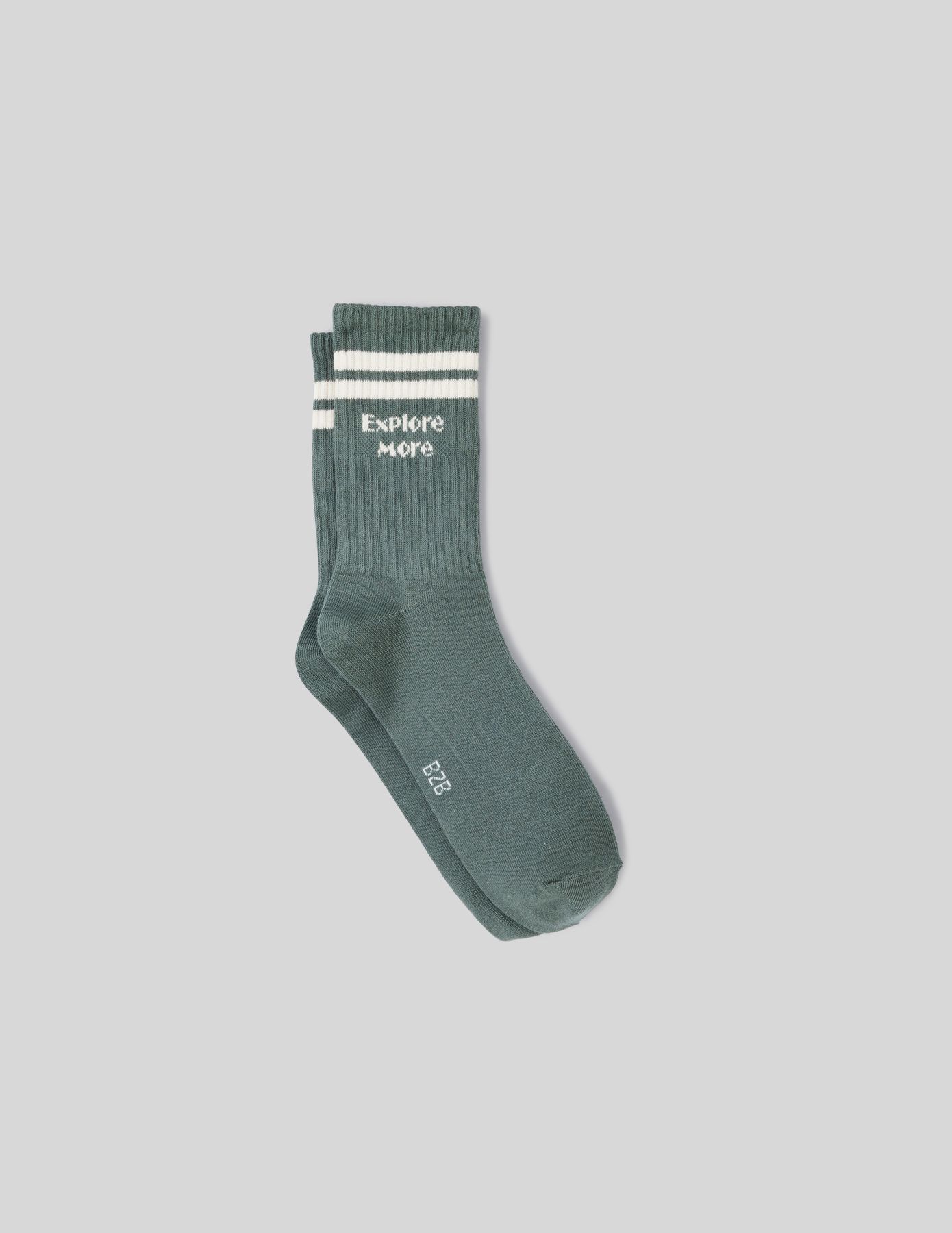 Chaussettes unitaires sport wording
