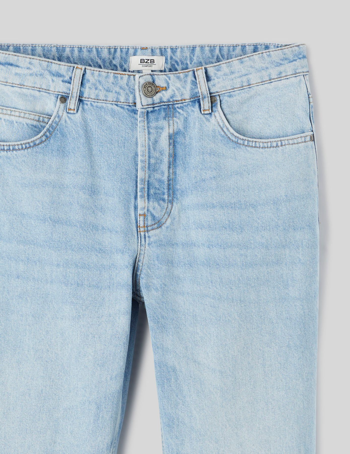 Jean comfort fit triple stone