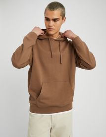 Sweat brodé à capuche