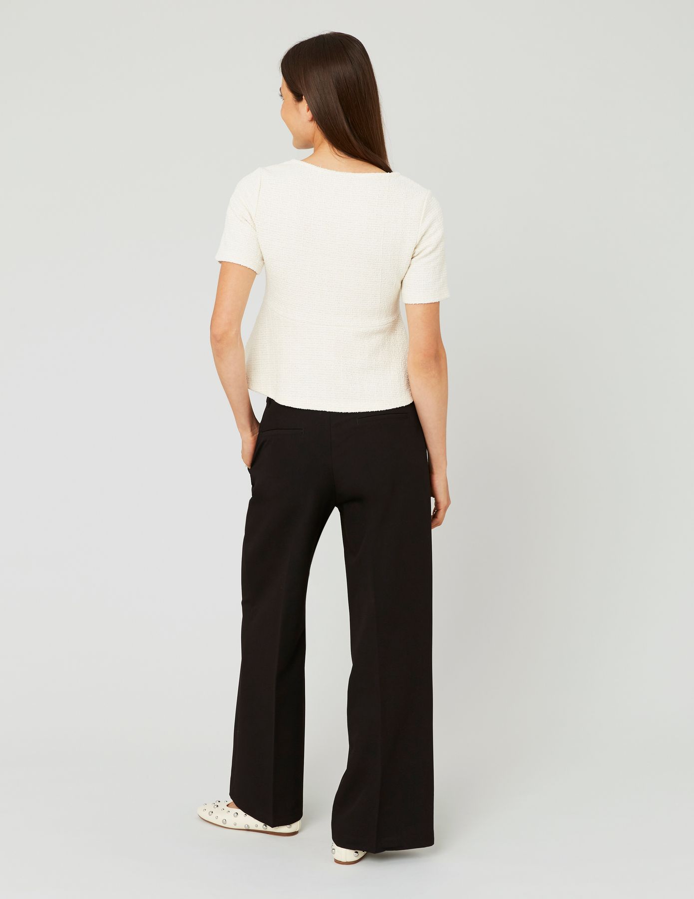 Pantalon fluide baggy