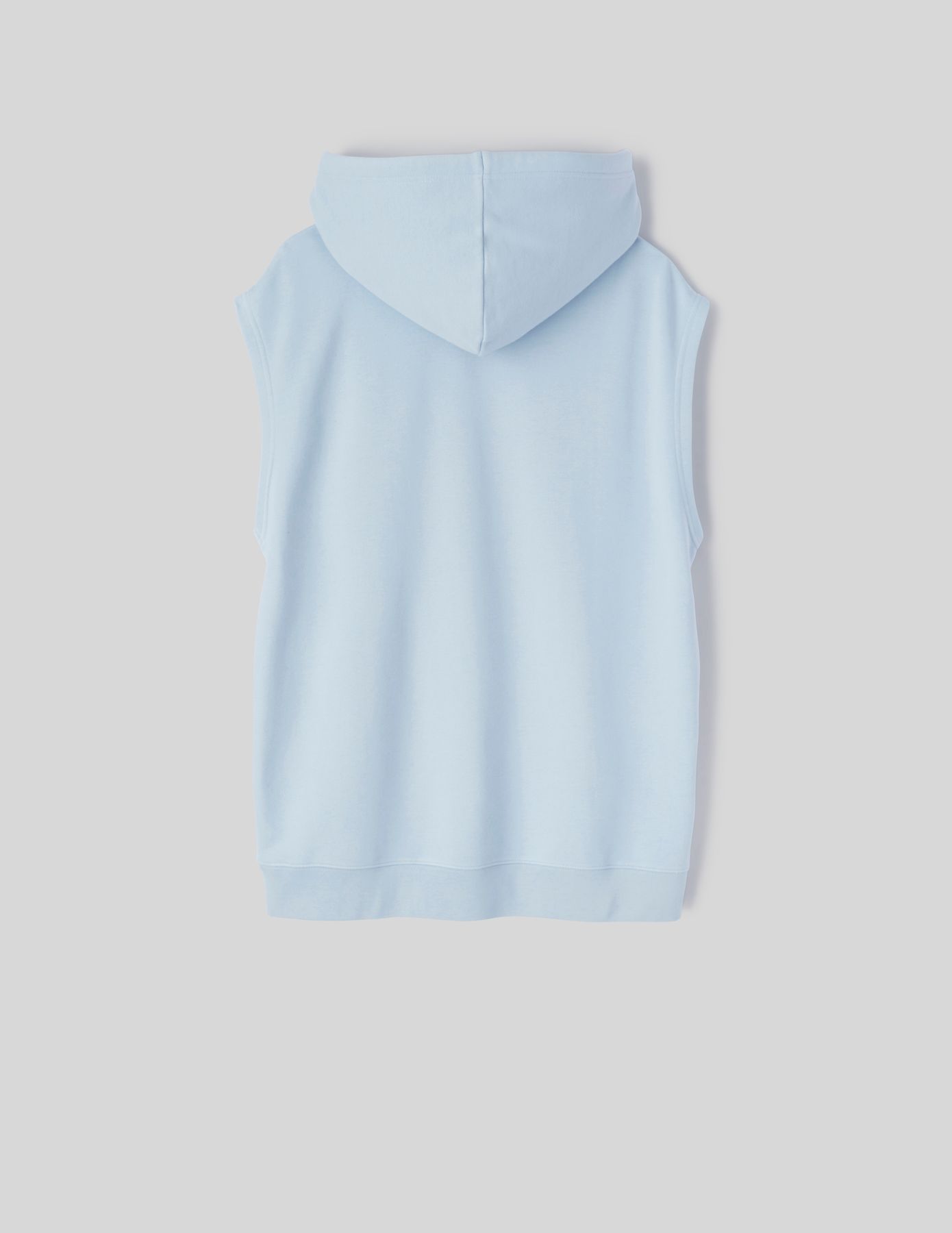 Sweat sans manches à capuche