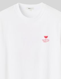 T-shirt imprimé devant dos