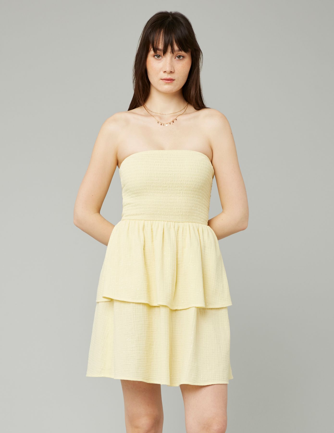 Robe courte bustier
