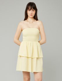 Robe courte bustier
