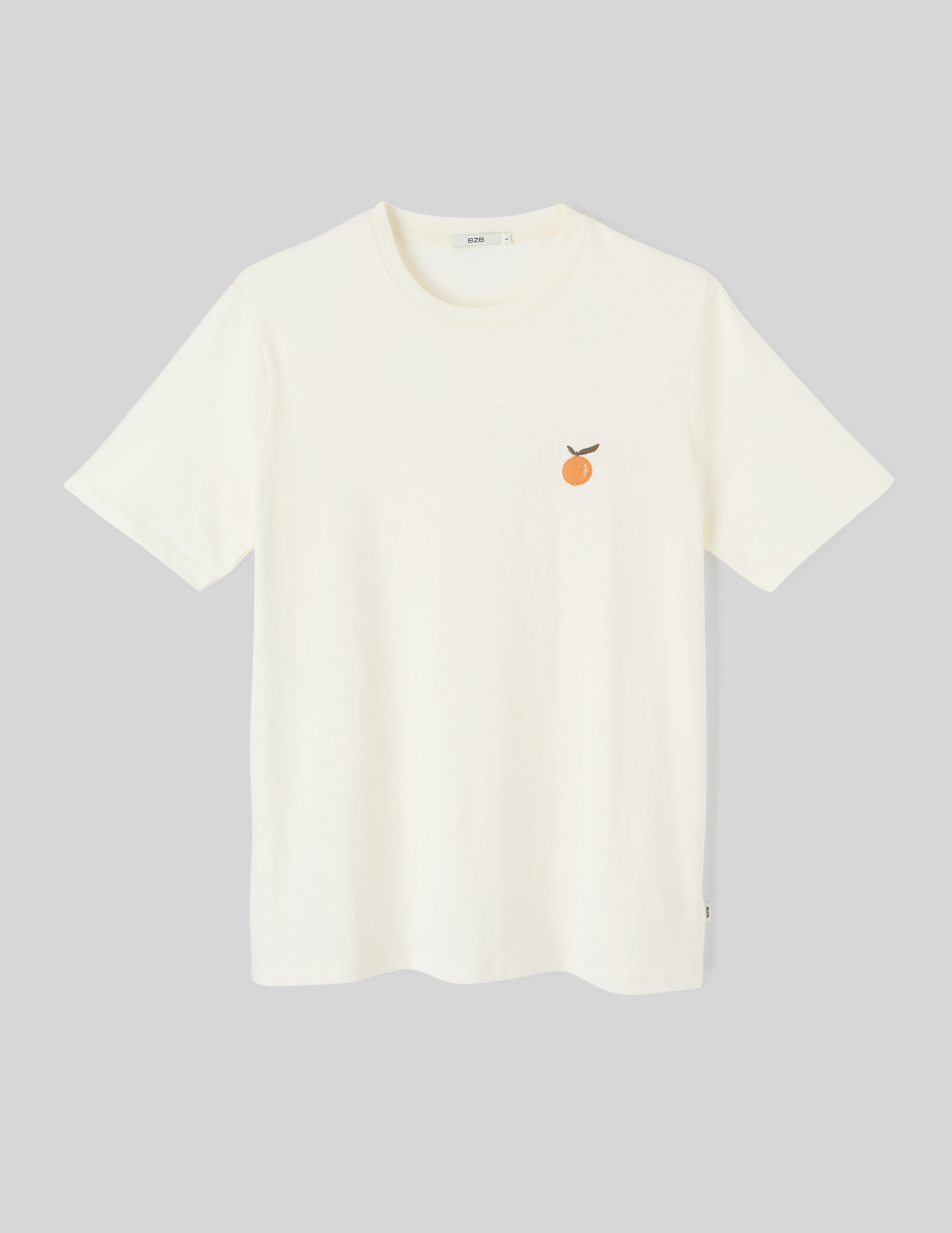 T-shirt brodé à message