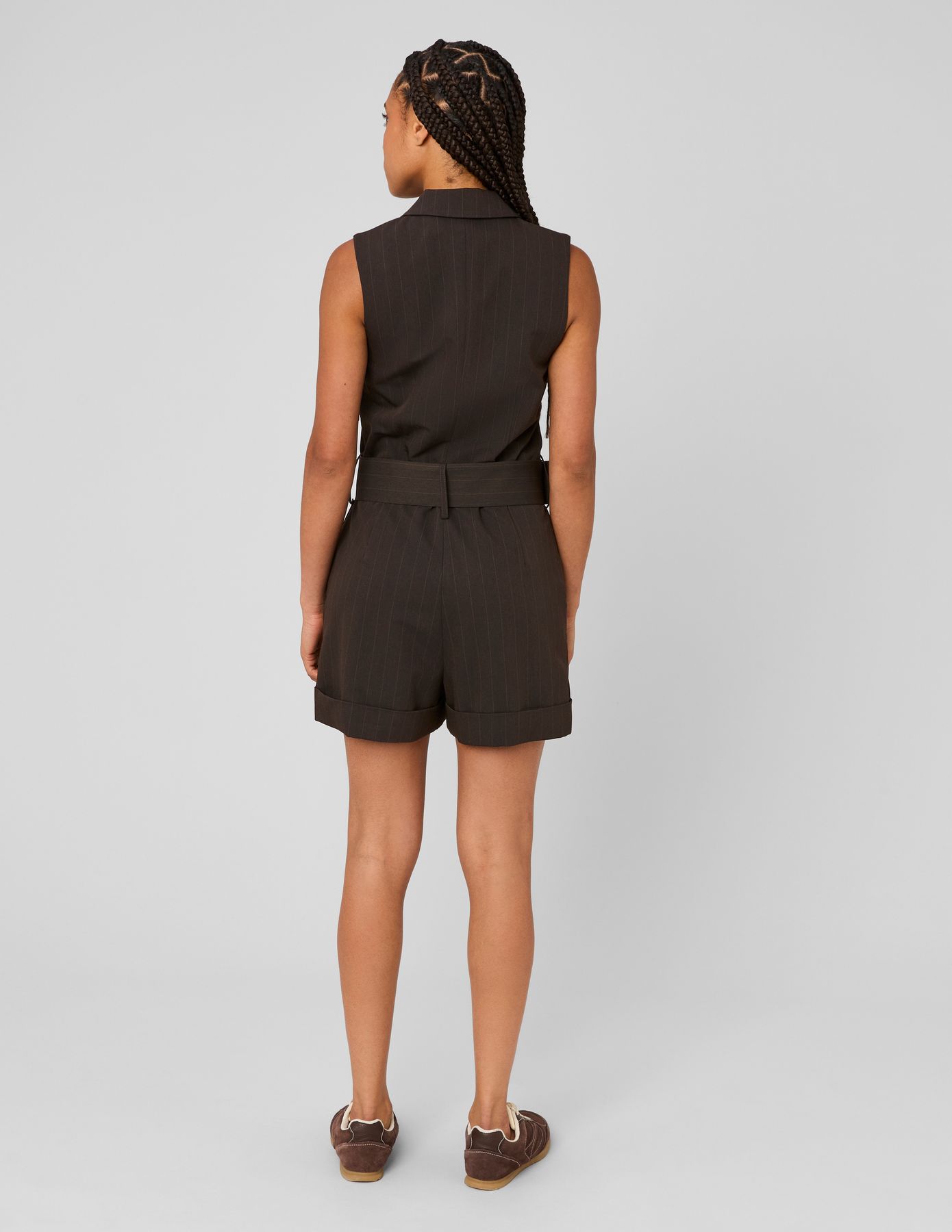 Combinaison short ray&eacute;