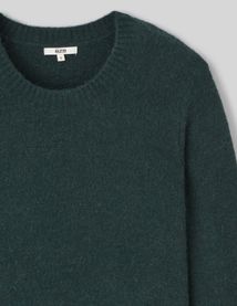 Pull col rond premium