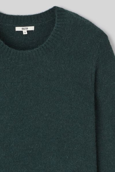 Pull col rond premium