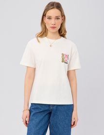 T-shirt imprim&eacute; devant/dos