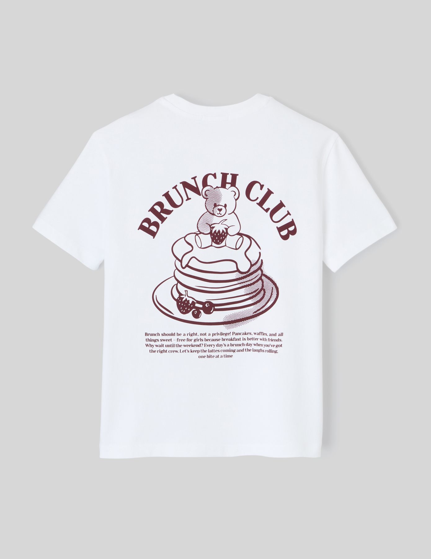 T-shirt imprimé devant/dos