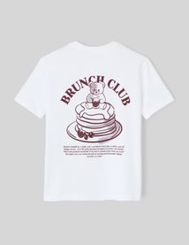 T-shirt imprimé devant/dos