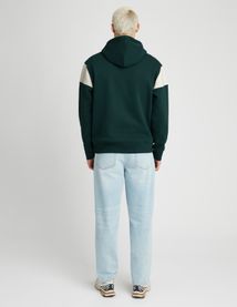 Sweat à capuche colorblock