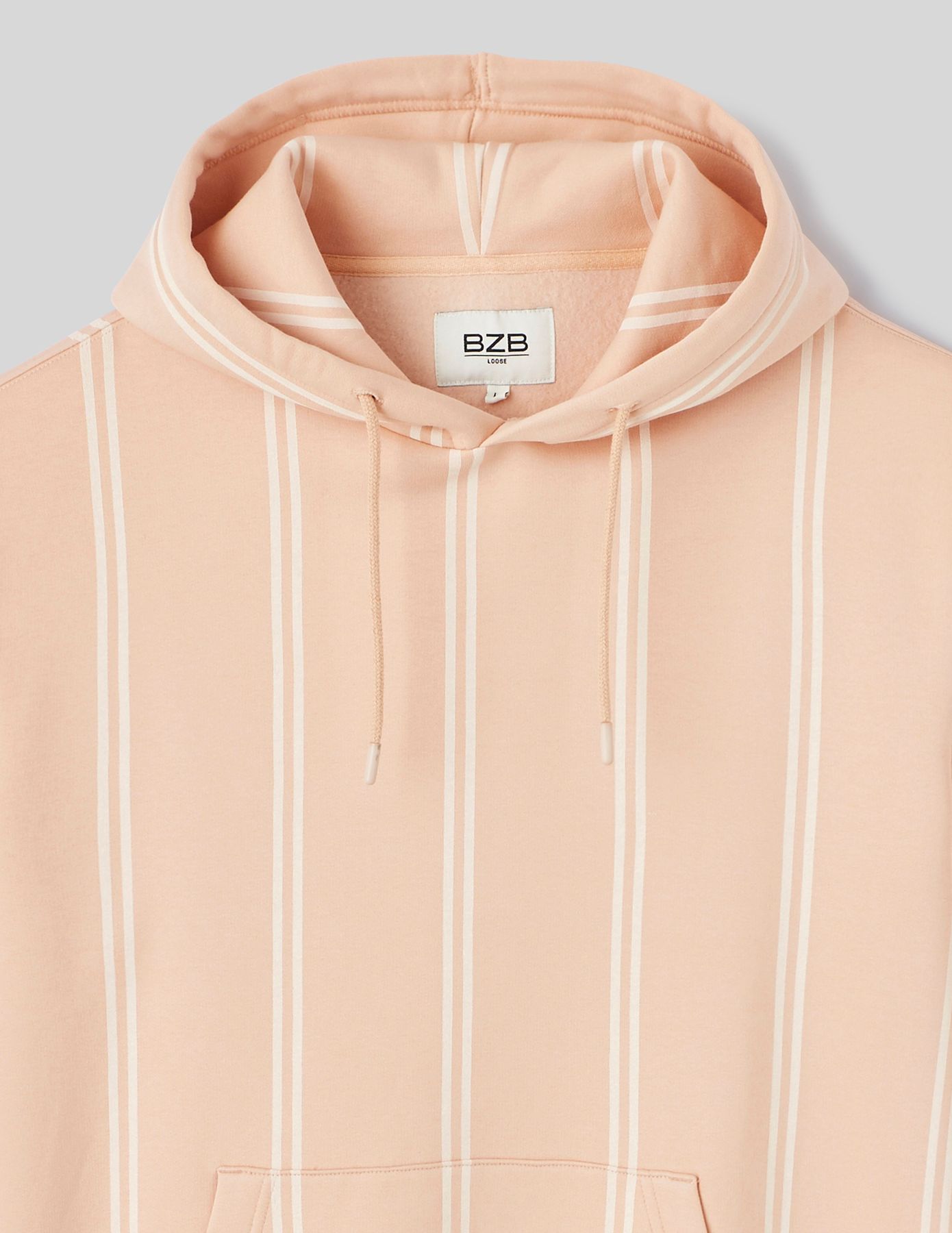 Sweat &agrave; capuche ray&eacute;