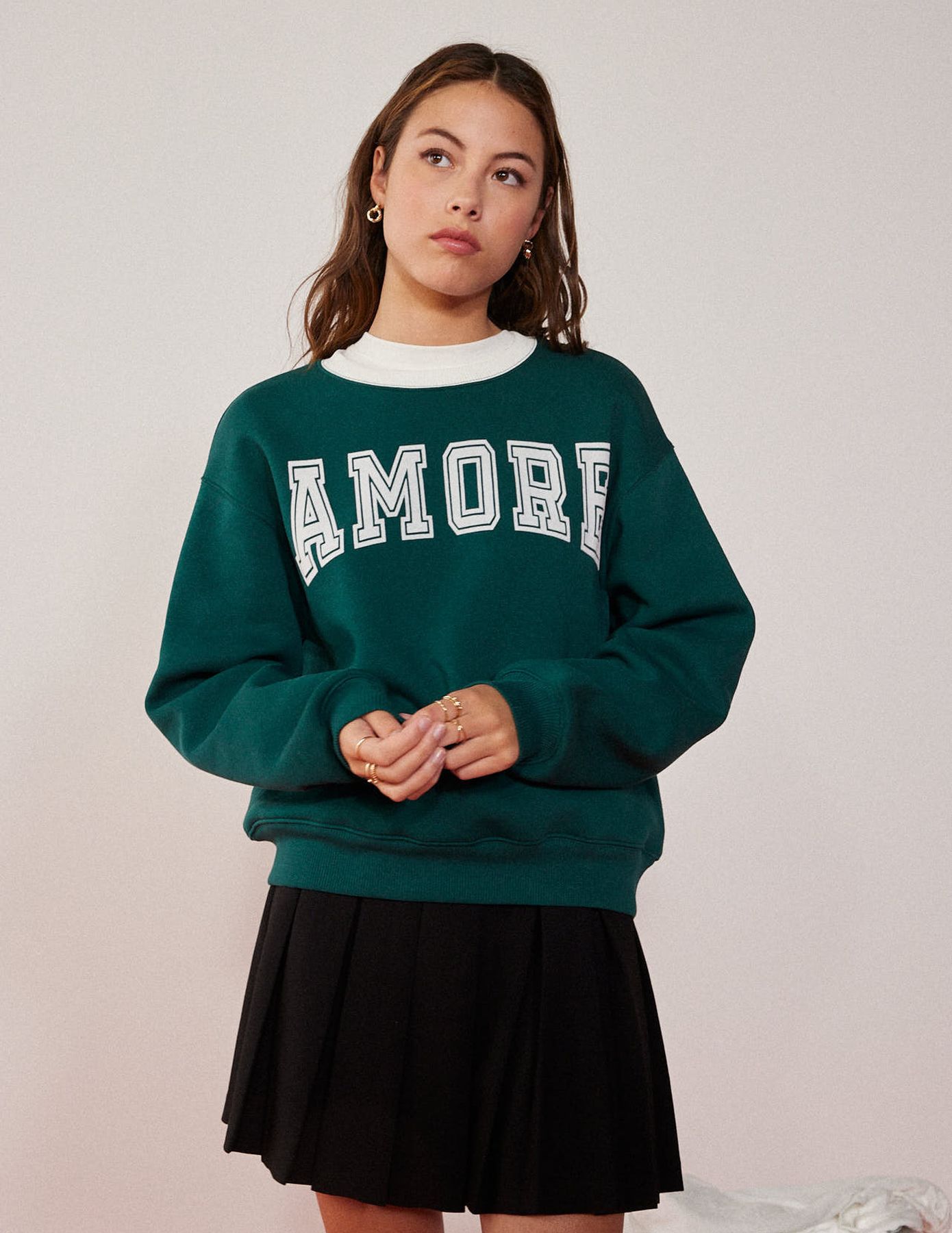 Sweat col rond campus