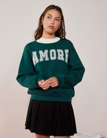 Sweat col rond campus