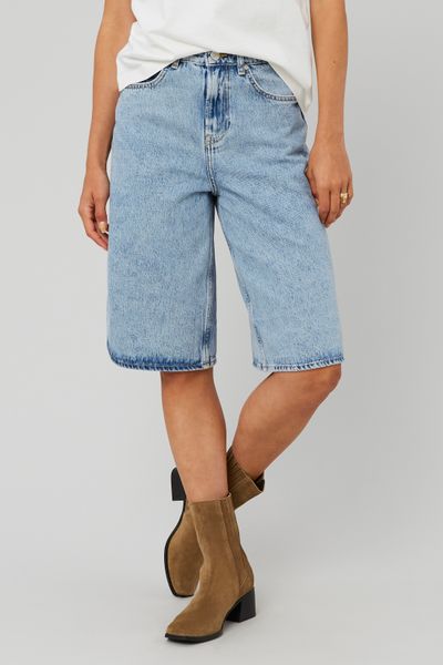 Bermuda en jean long