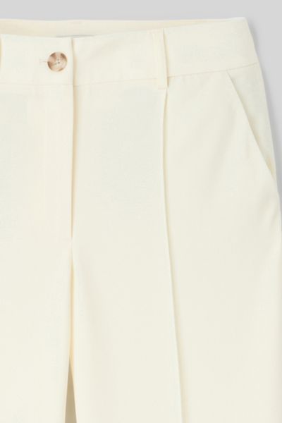 Pantalon tailleur à revers