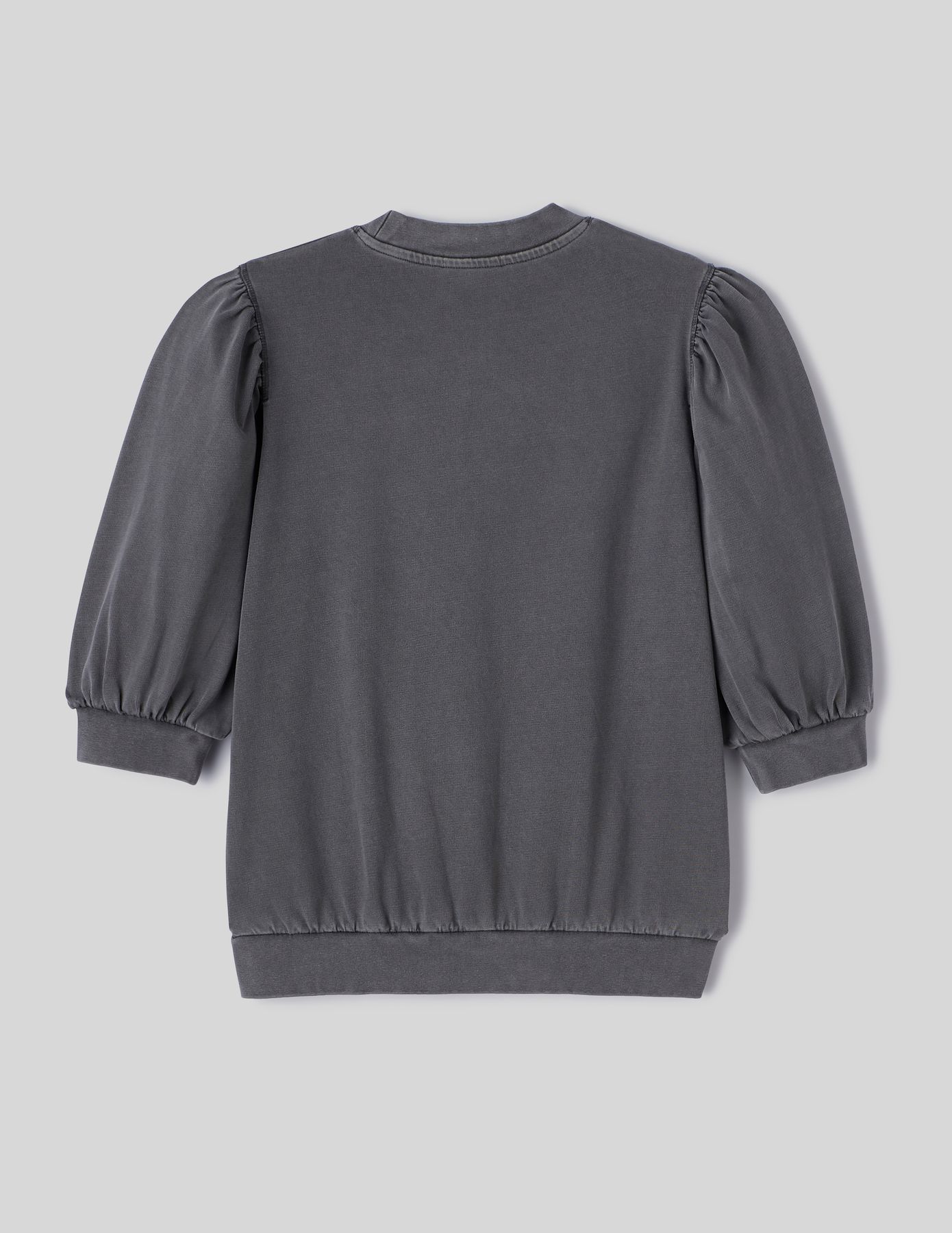 Sweat délavé avec fronces
