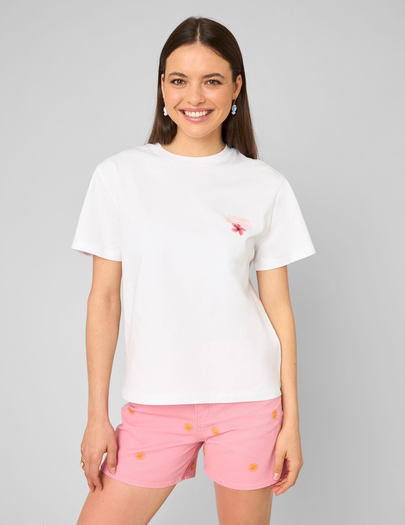 T-shirt imprim&eacute; devant/ dos