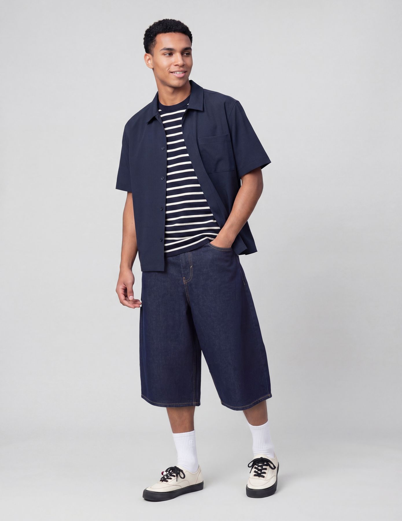 Chemise zipp&eacute;e manches courtes