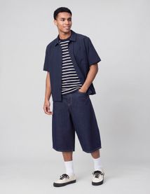 Chemise zipp&eacute;e manches courtes