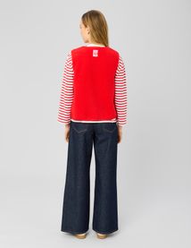 Veste sans manches sherpa