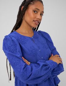 Blouse broderie 3D