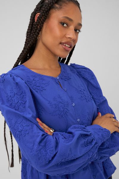 Blouse broderie 3D