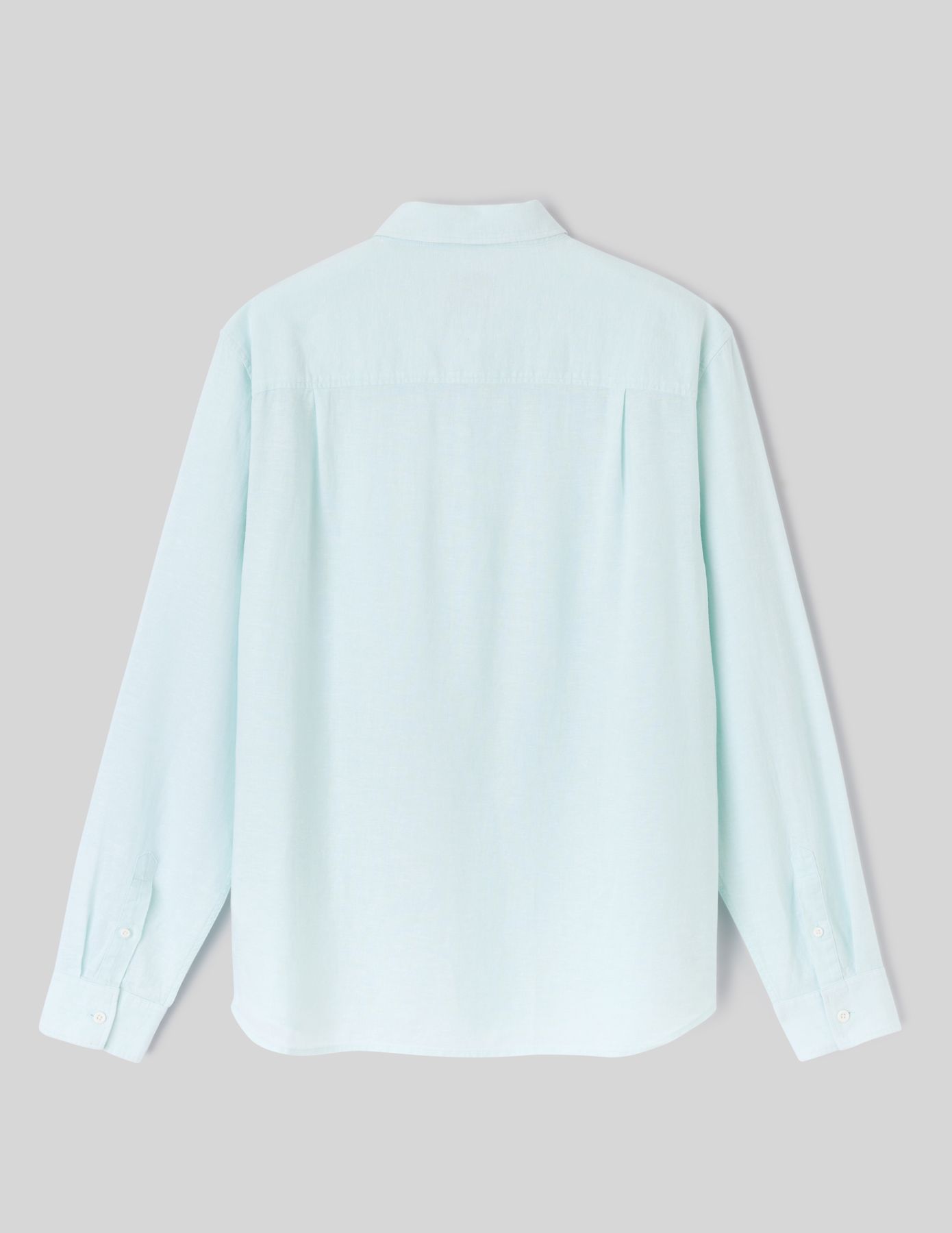 Chemise manches longues viscose lin