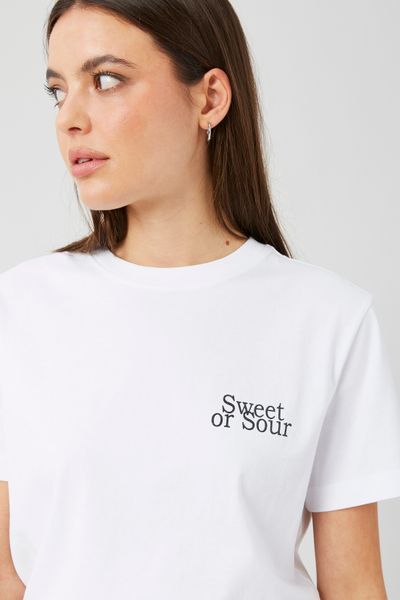 T-shirt imprimé devant/dos