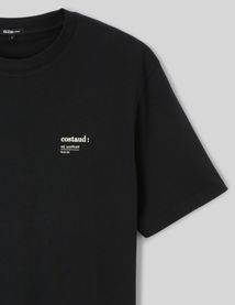 T-shirt broderie poitrine