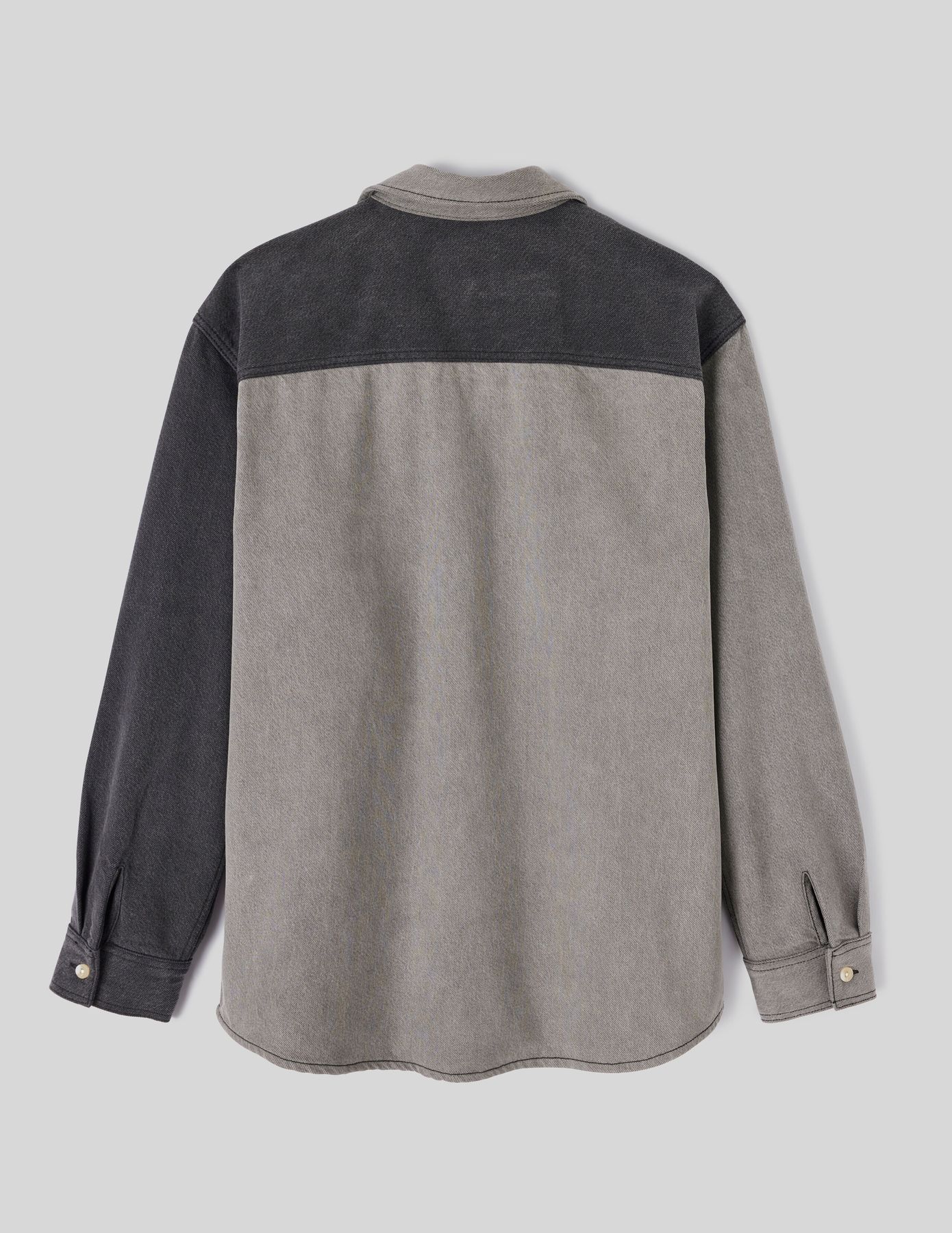 Surchemise en jean patch